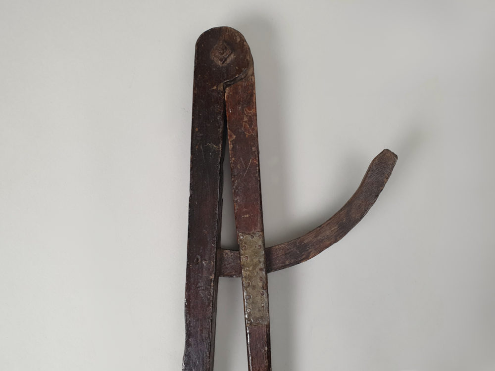 Antique 18th century French wooden Divider or Compass