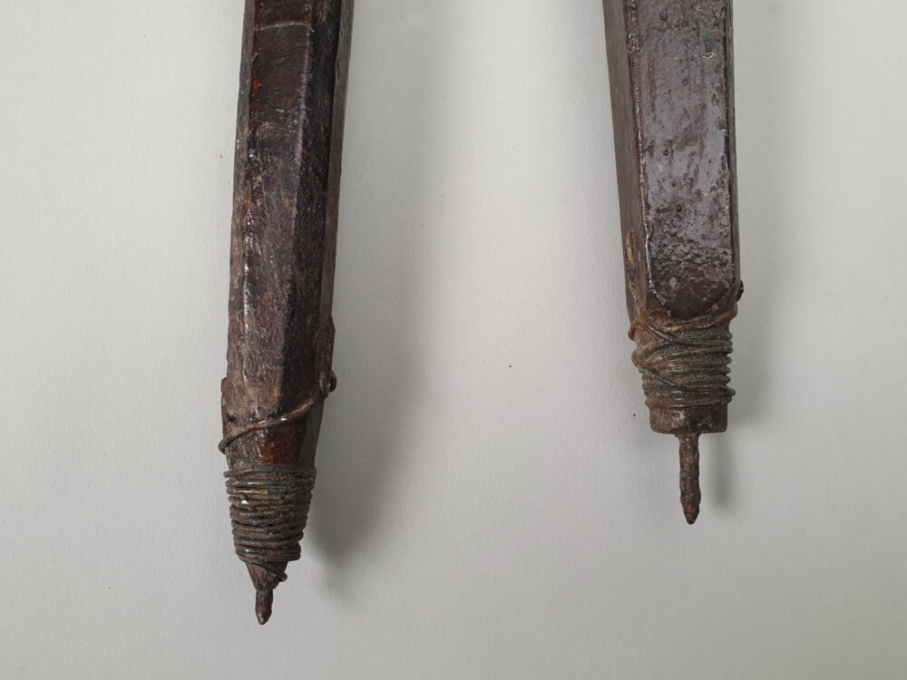 Antique 18th century French wooden Divider or Compass