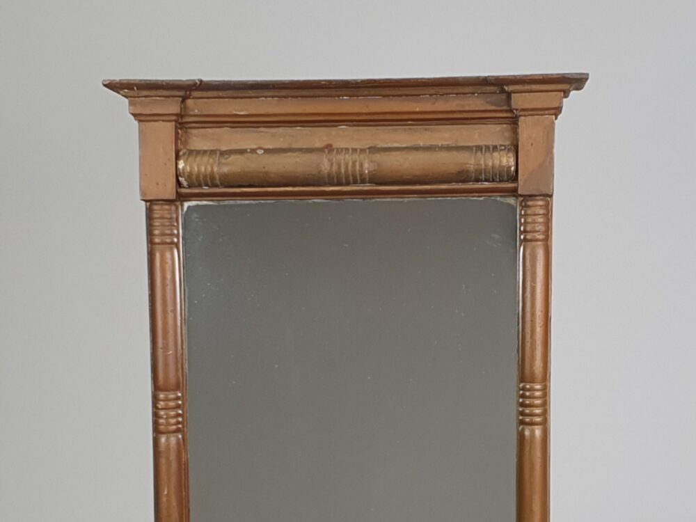 Antique 19th Century Georgian gilt Pier Wall Mirror