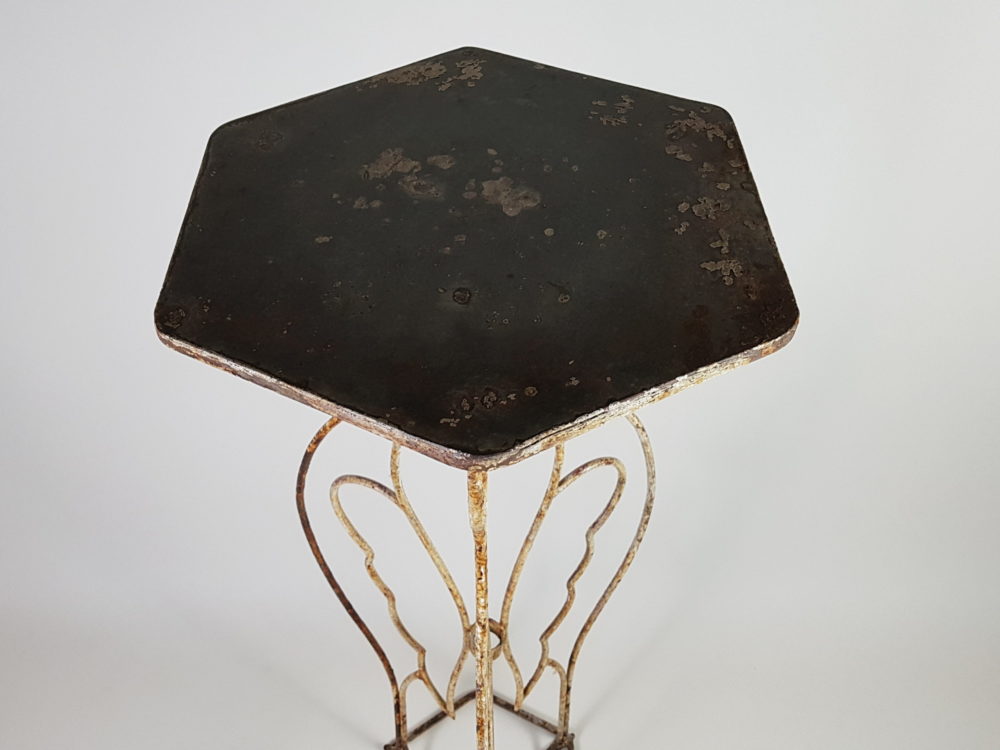 Antique Art Deco decorative Stand featuring sculpted swans