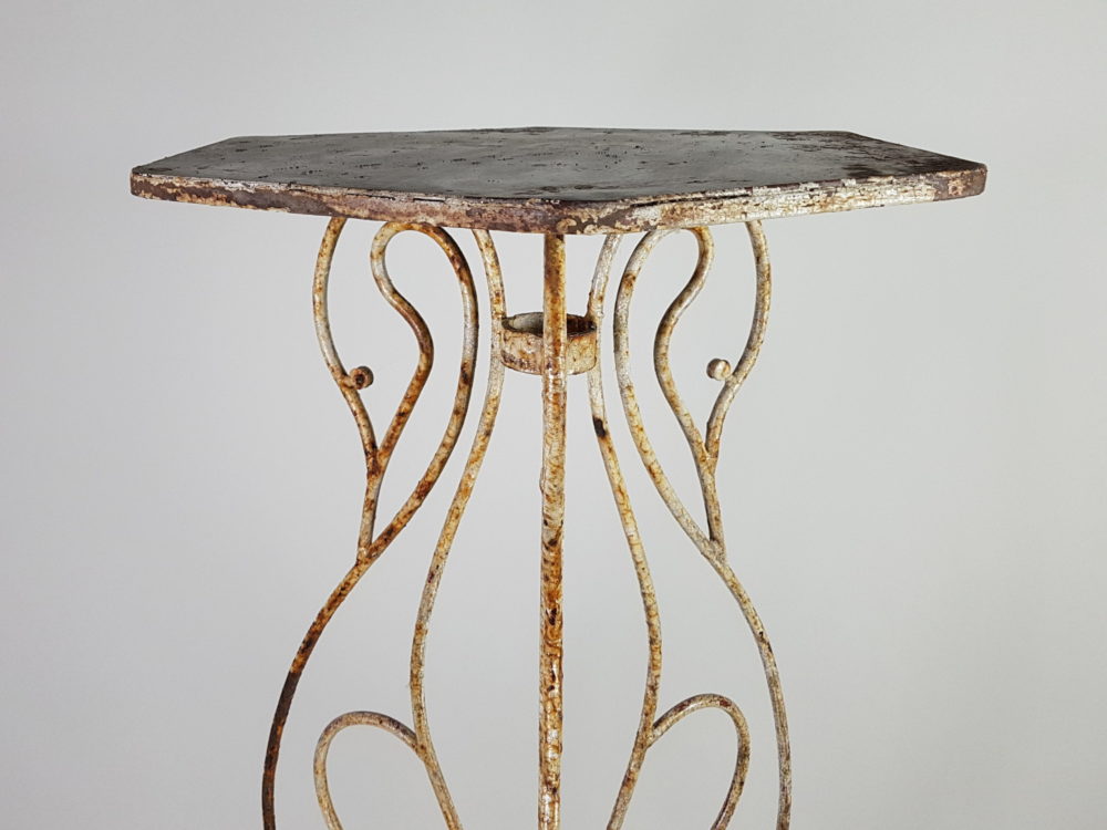 Antique Art Deco decorative Stand featuring sculpted swans