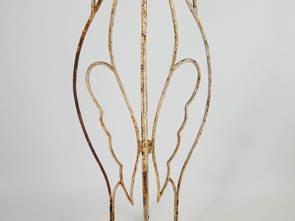 Antique Art Deco decorative Stand featuring sculpted swans