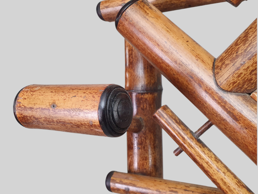 Antique bamboo Coat & Hat Stand or Rack