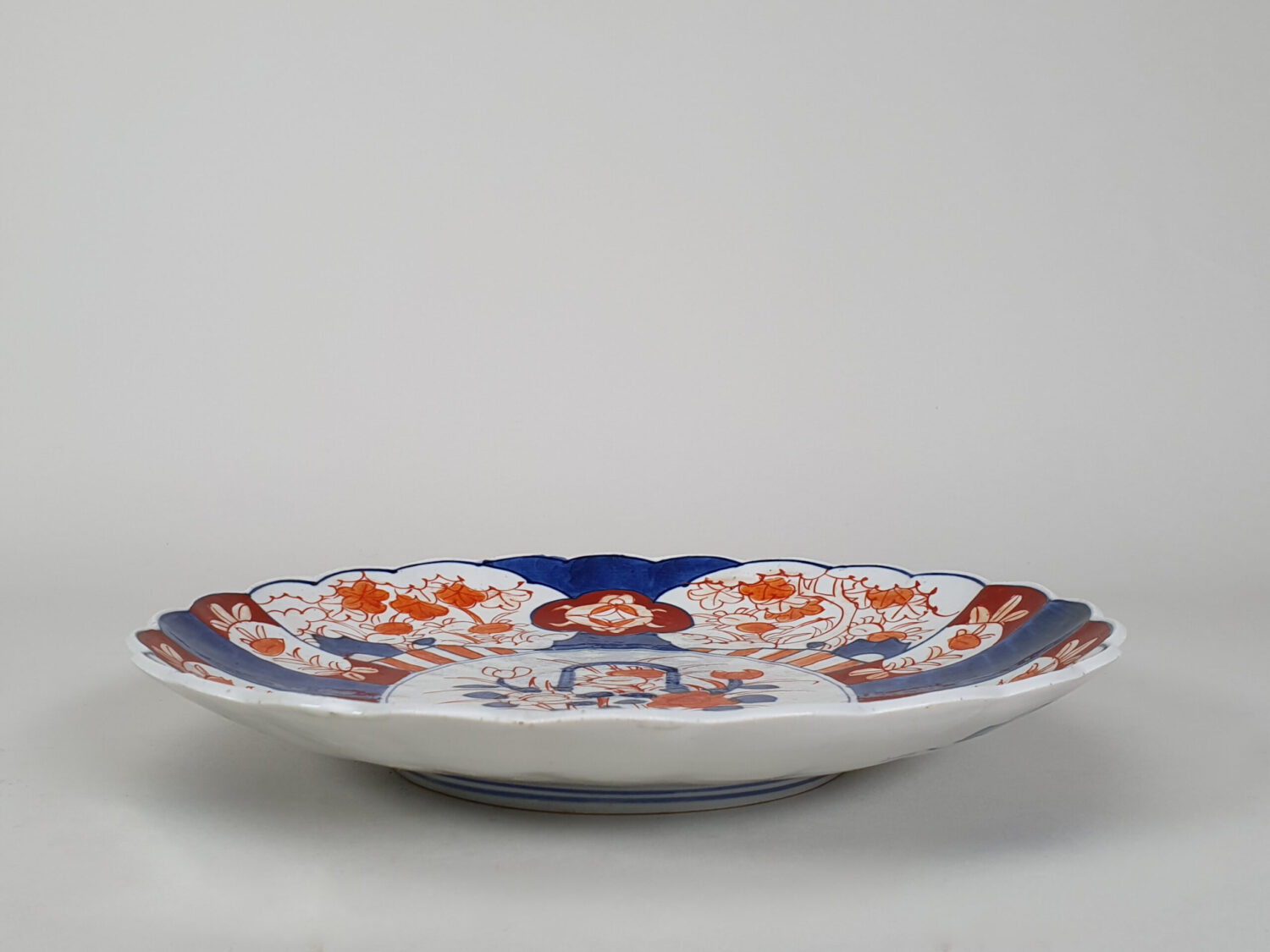 Antique ceramic 19th century Imari Plate