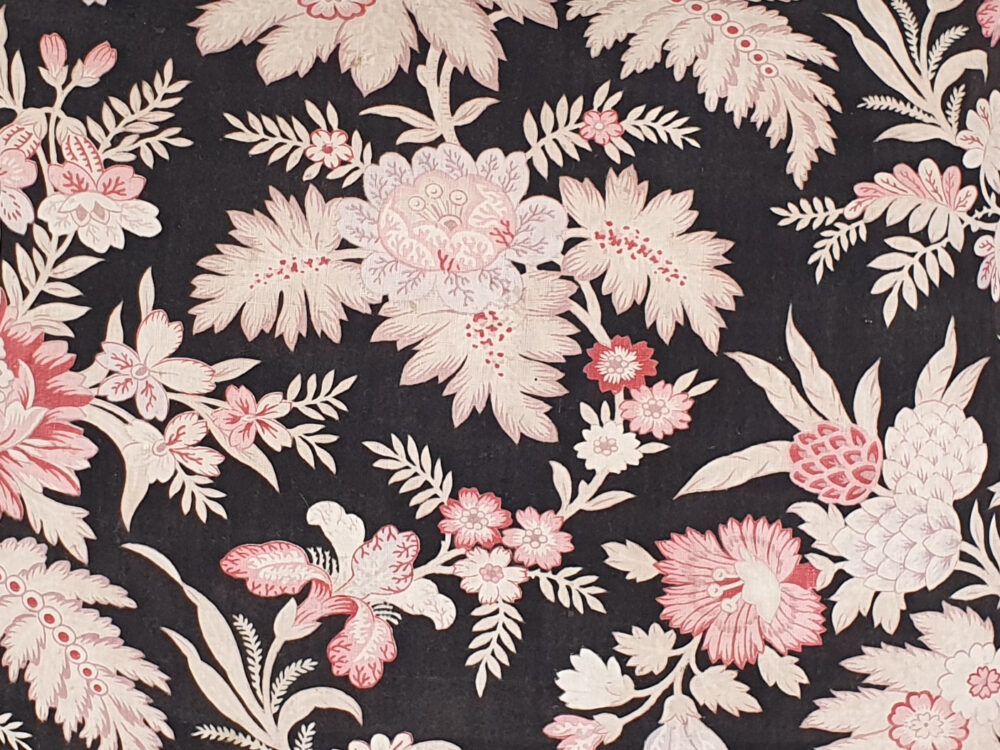 Antique Cushions in French floral fabric