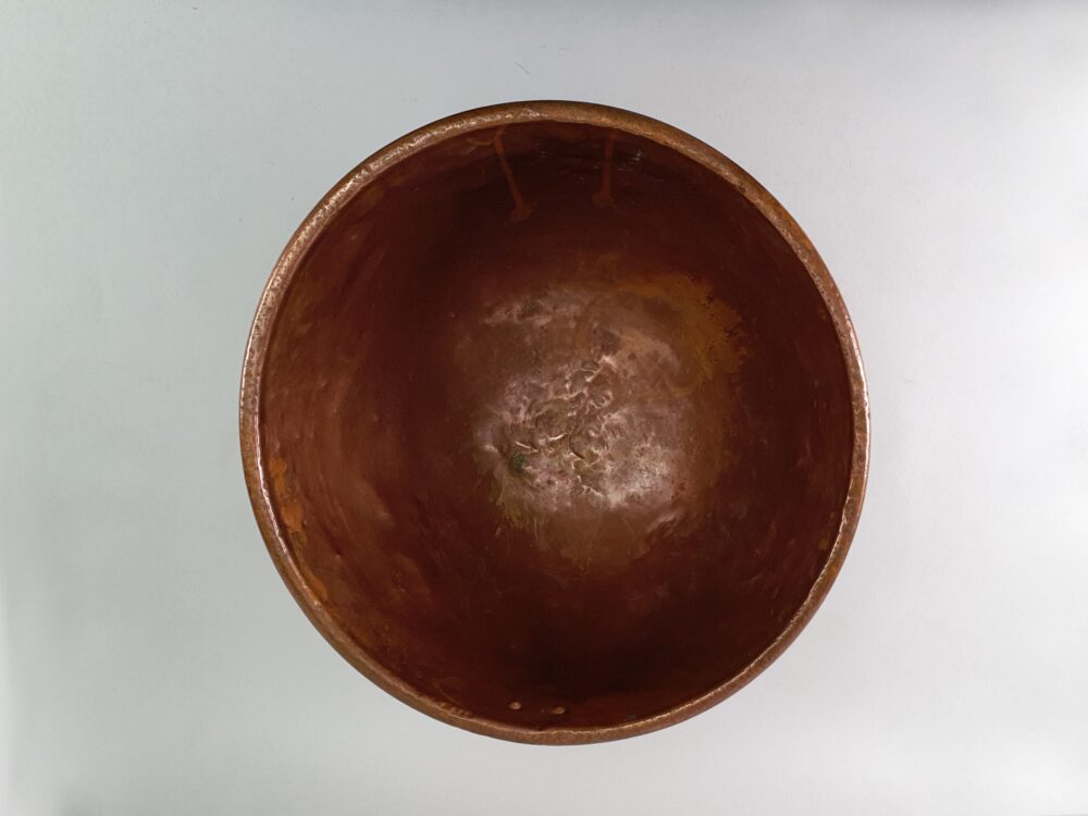 Antique French Confectioner's copper Mixing Bowl