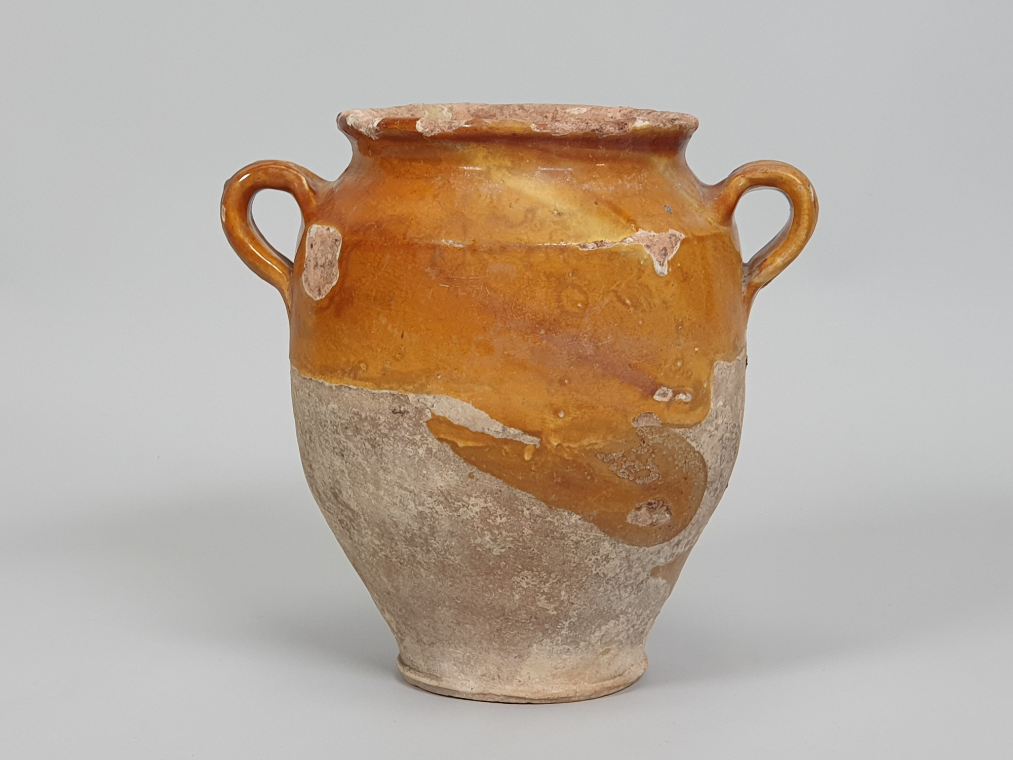 Antique French Confit Pot (Confit Jar), 19th Century