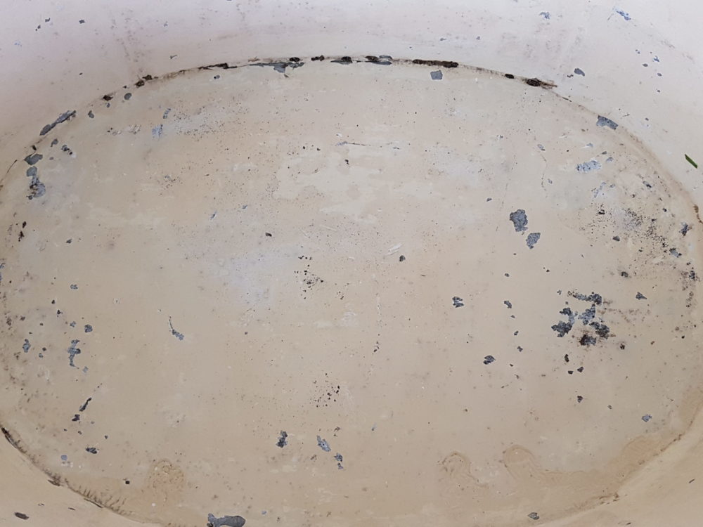 Antique metal Army Campaign Bath