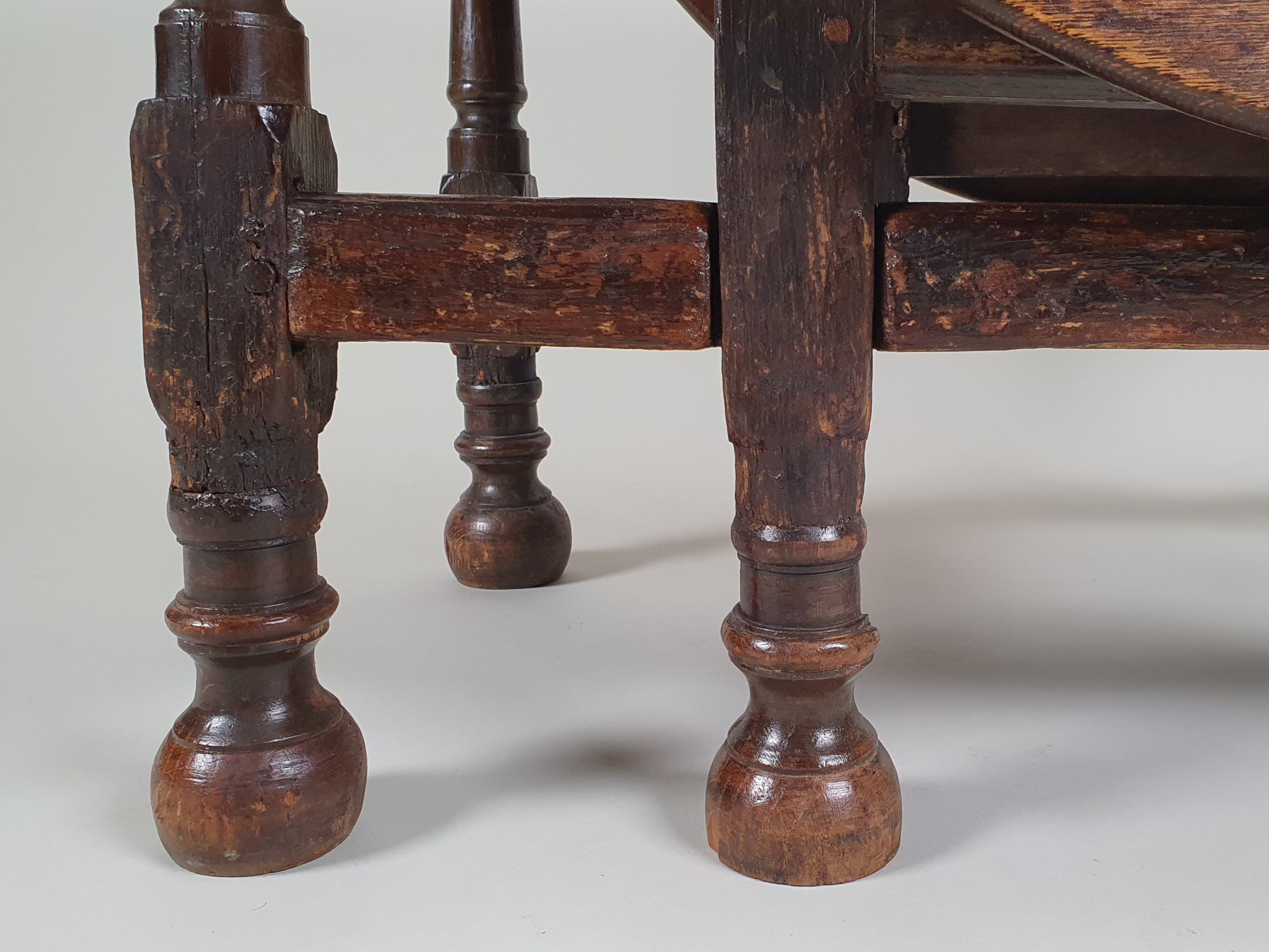 oak gateleg antique Table legs