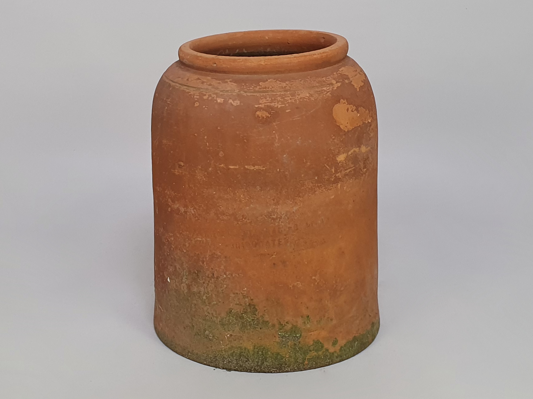  Antique Terracotta Rhubarb Forcer, Somerset Trading Co Ltd, Bridgwater, Early 1900s