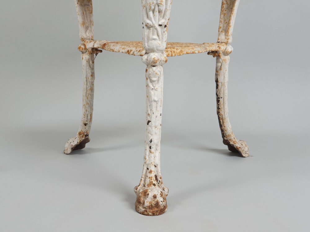 Antique Victorian cast iron garden Table
