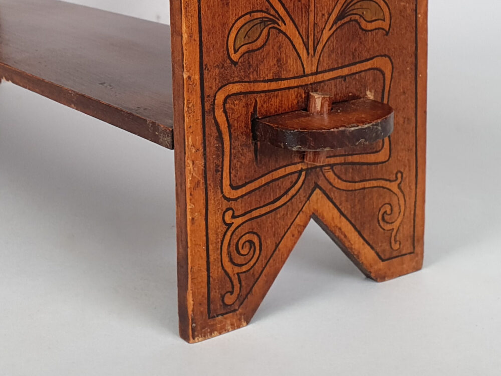 Arts & Crafts small oak antique Book Case