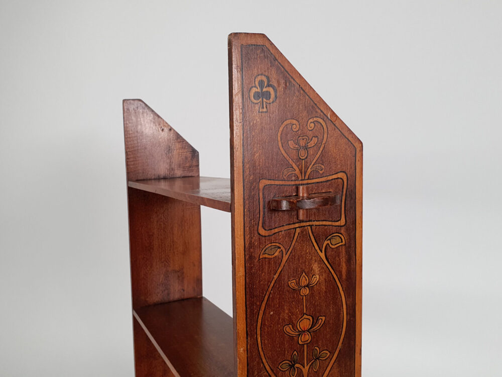 Arts & Crafts small oak antique Book Case