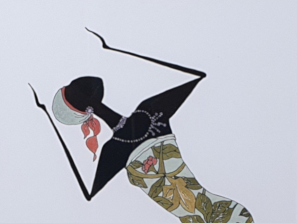 Augusta Asberry 'African Dancer' prints