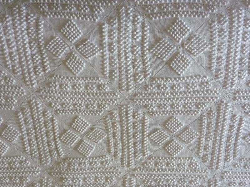 Bed Cover ~ Cotton, Crochet