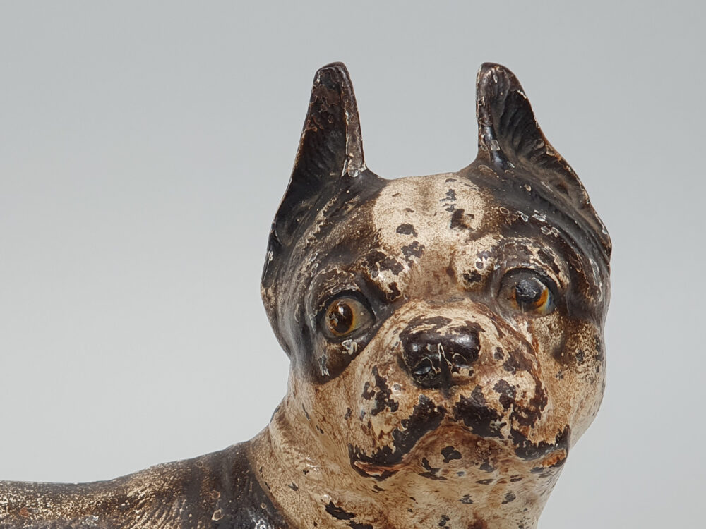 Cast iron Boston Terrier Dog Door Stop