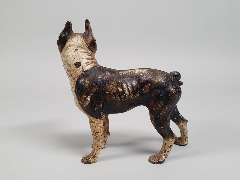 Cast iron Boston Terrier Dog Door Stop