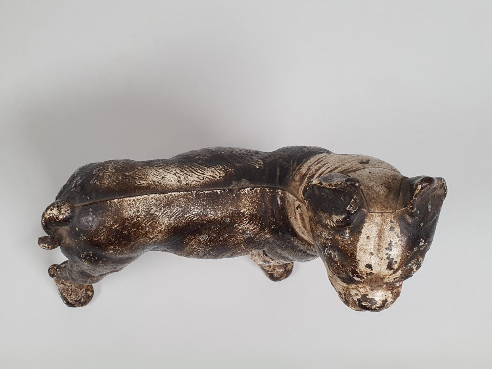 Cast iron Boston Terrier Dog Door Stop