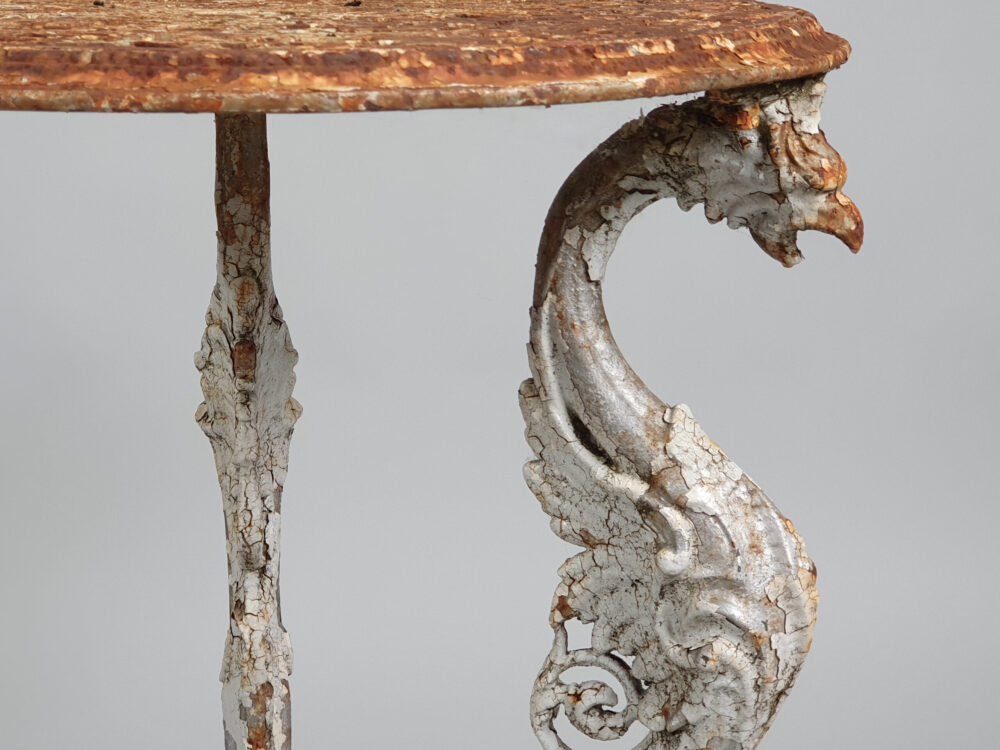 Coalbrookdate cast iron antique garden Table