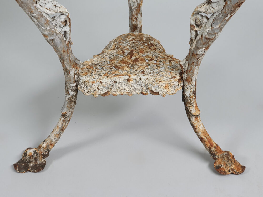 Coalbrookdate cast iron antique garden Table
