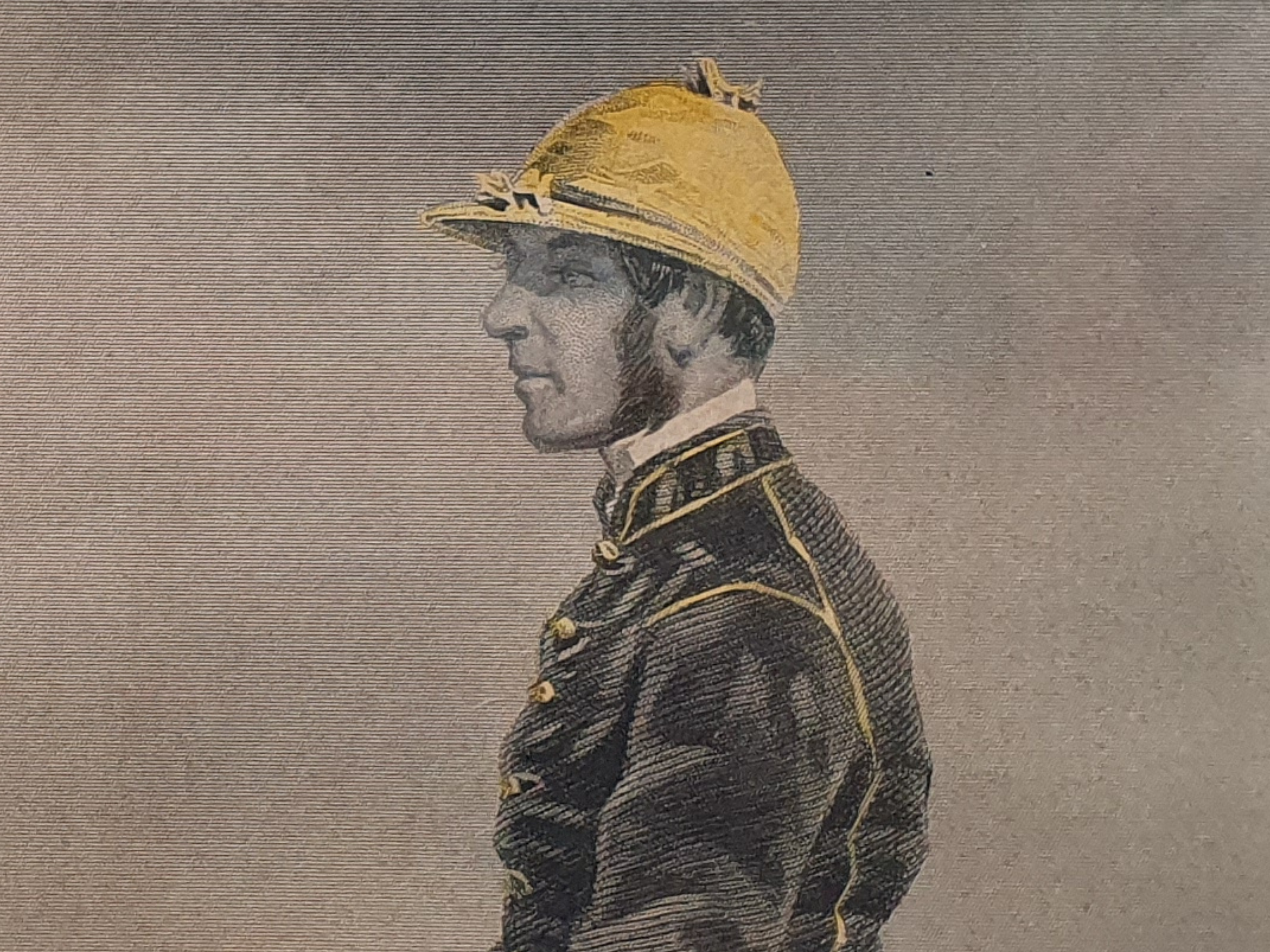 Collection of 12 mid-19th century antique Jockey engraved Portraits