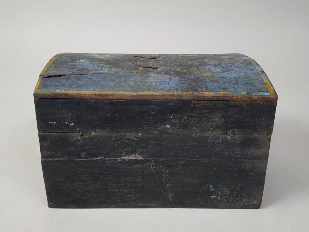 Decorative antique French Normandy Marriage Box