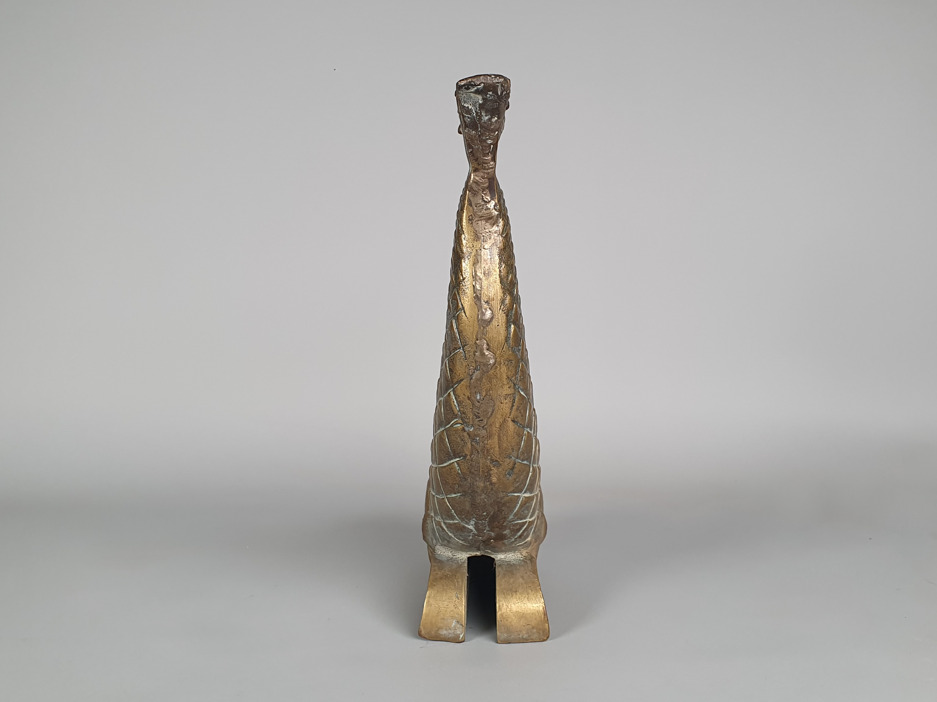 Decorative antique heavy brass Dolphin Sculpture