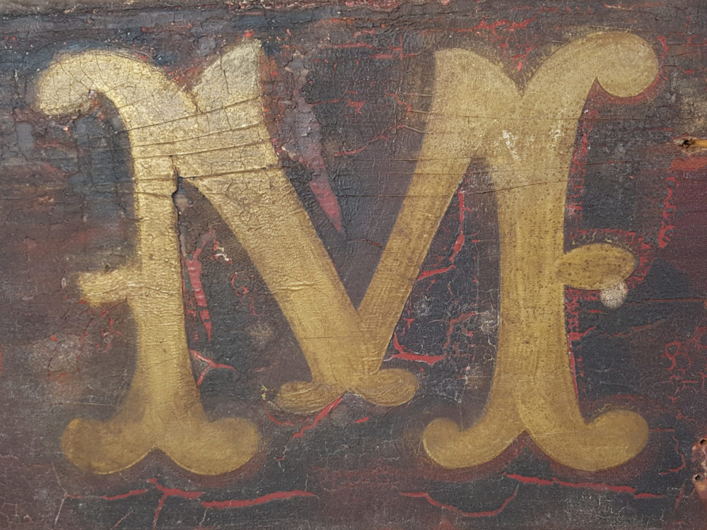 Decorative rustic antique wooden 'Mild' Pub Sign