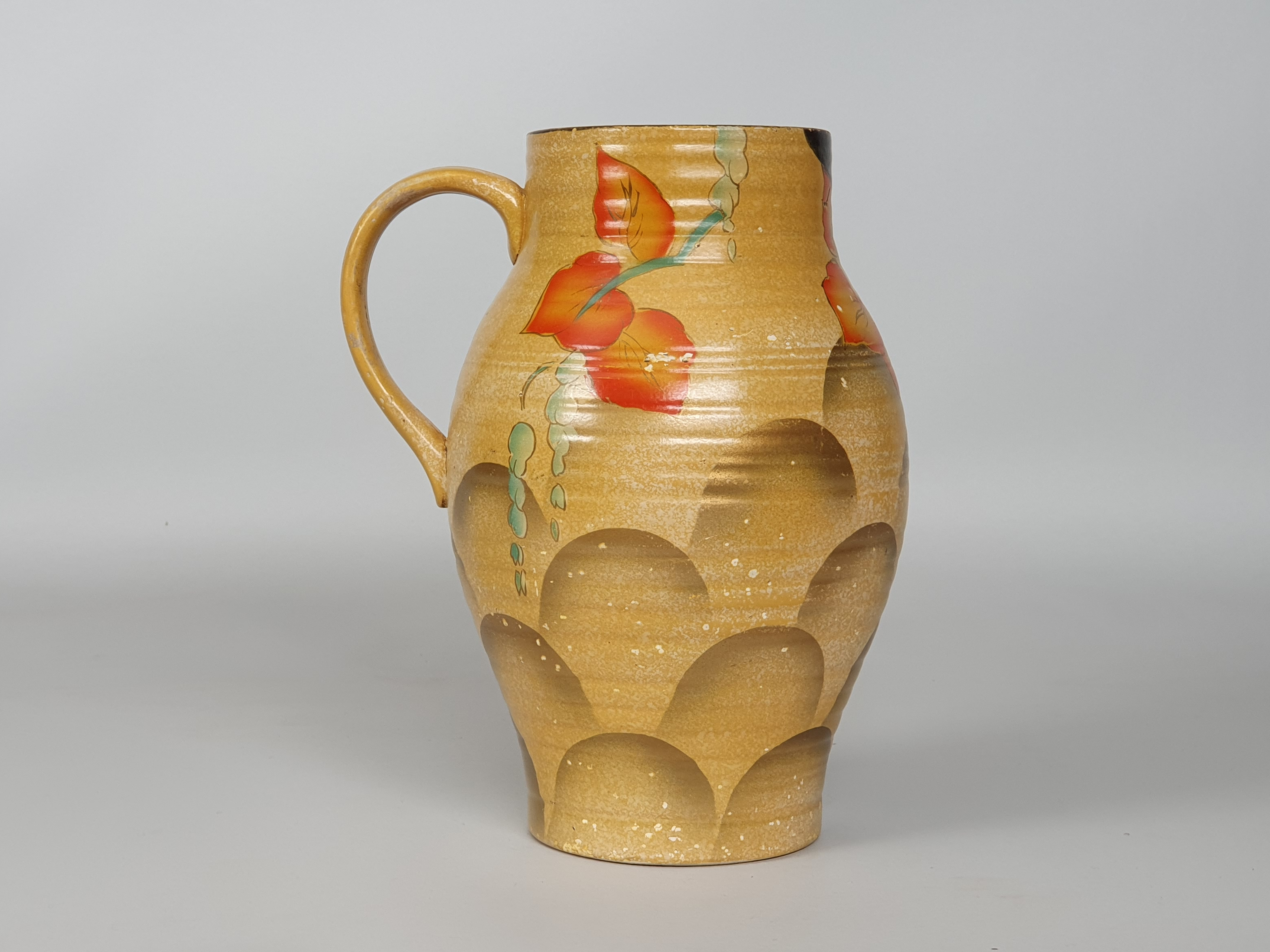  Era Art Pottery Art Deco Jug  in profile