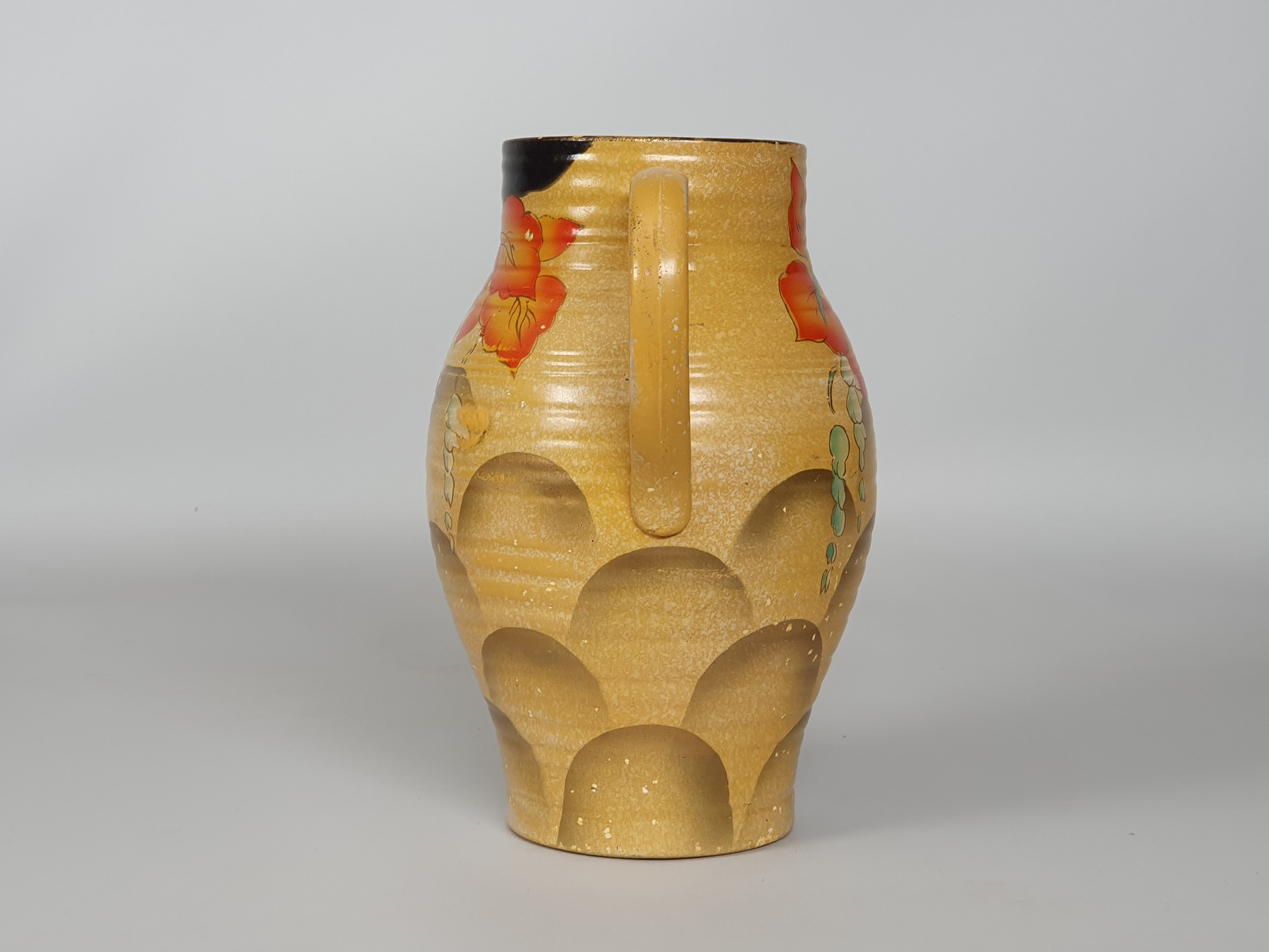 Era Art Pottery Art Deco Jug showing handle