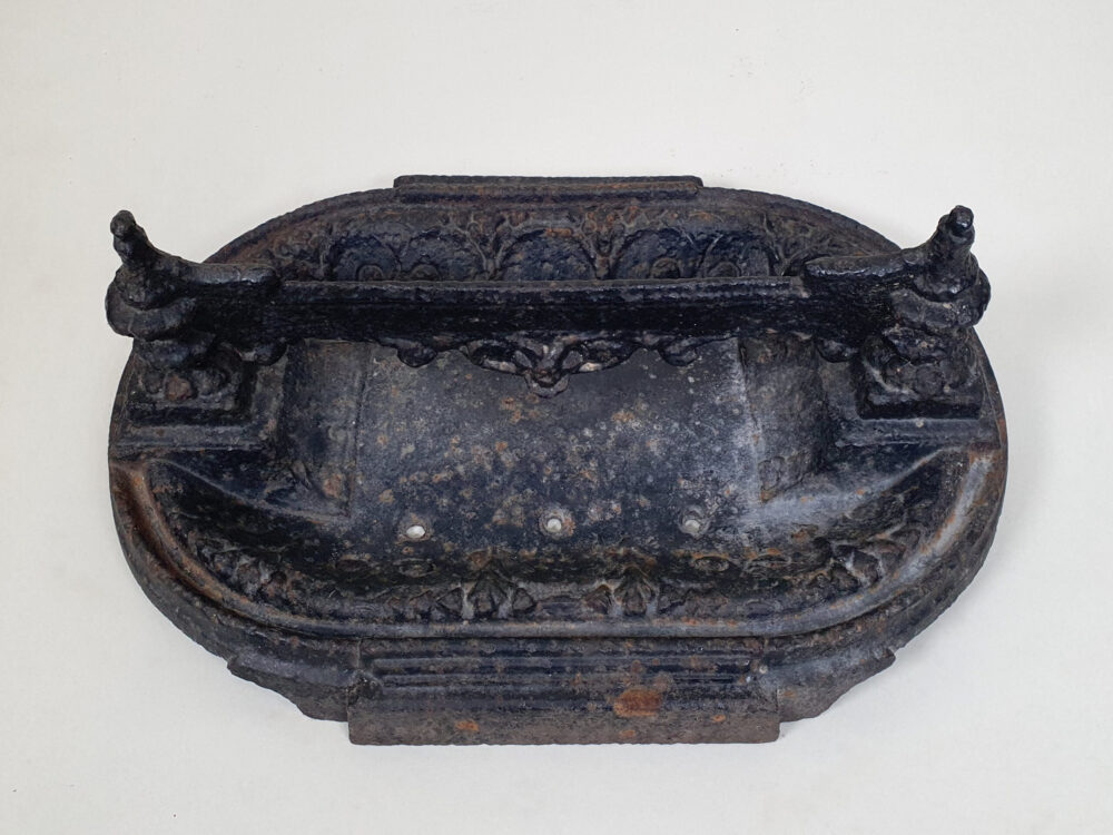 Georgian decorative antique cast iron Foot or Boot Scraper