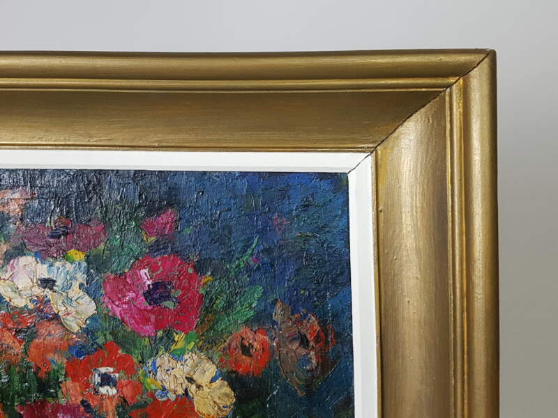 Impasto Floral Still Life