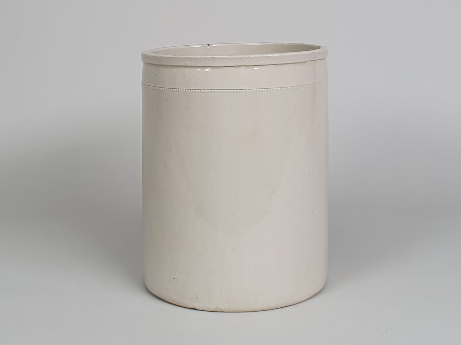 Lambeth Doulton antique ceramic cream stoneware Crock