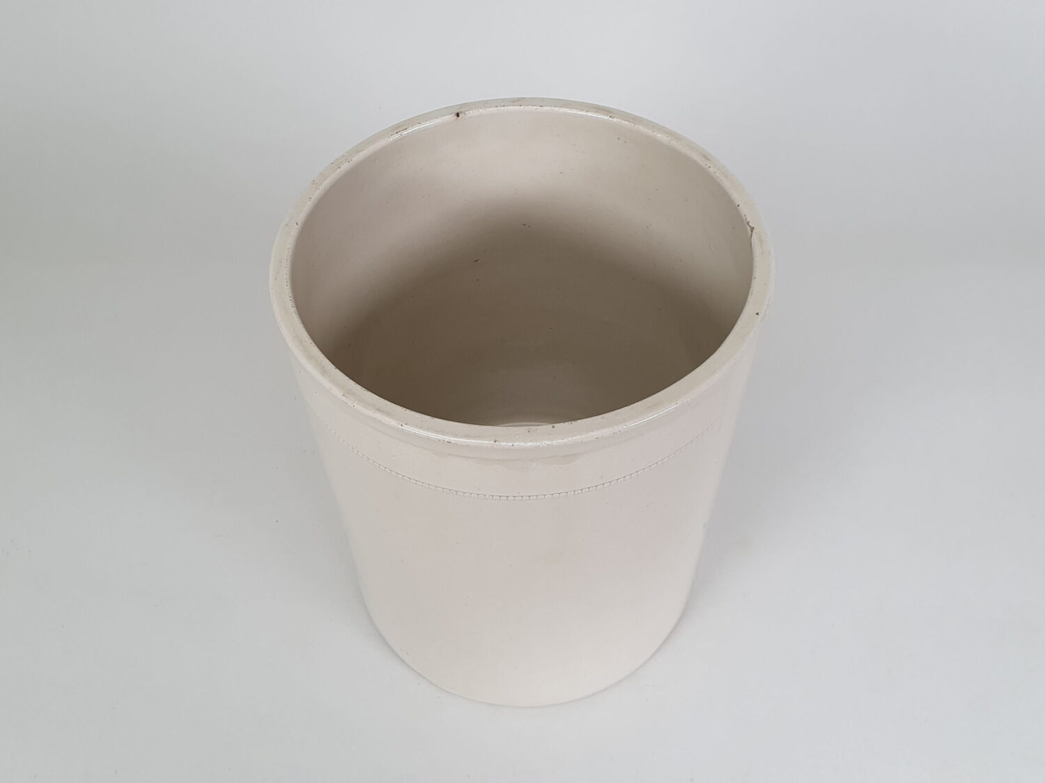 Lambeth Doulton antique ceramic cream stoneware Crock