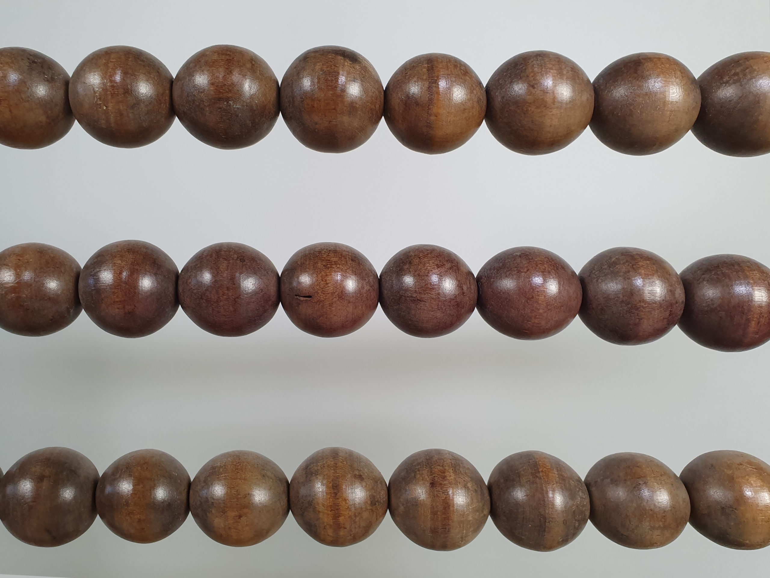 Large free standing fruit wood school abacus, dating from the early 1900s