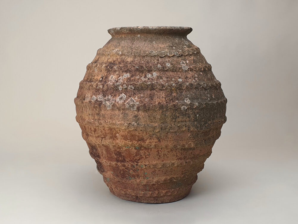 Large French rustic 18th century antique Terracotta Pot