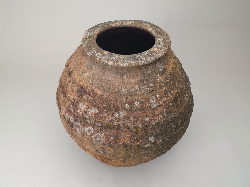 Large French rustic 18th century antique Terracotta Pot
