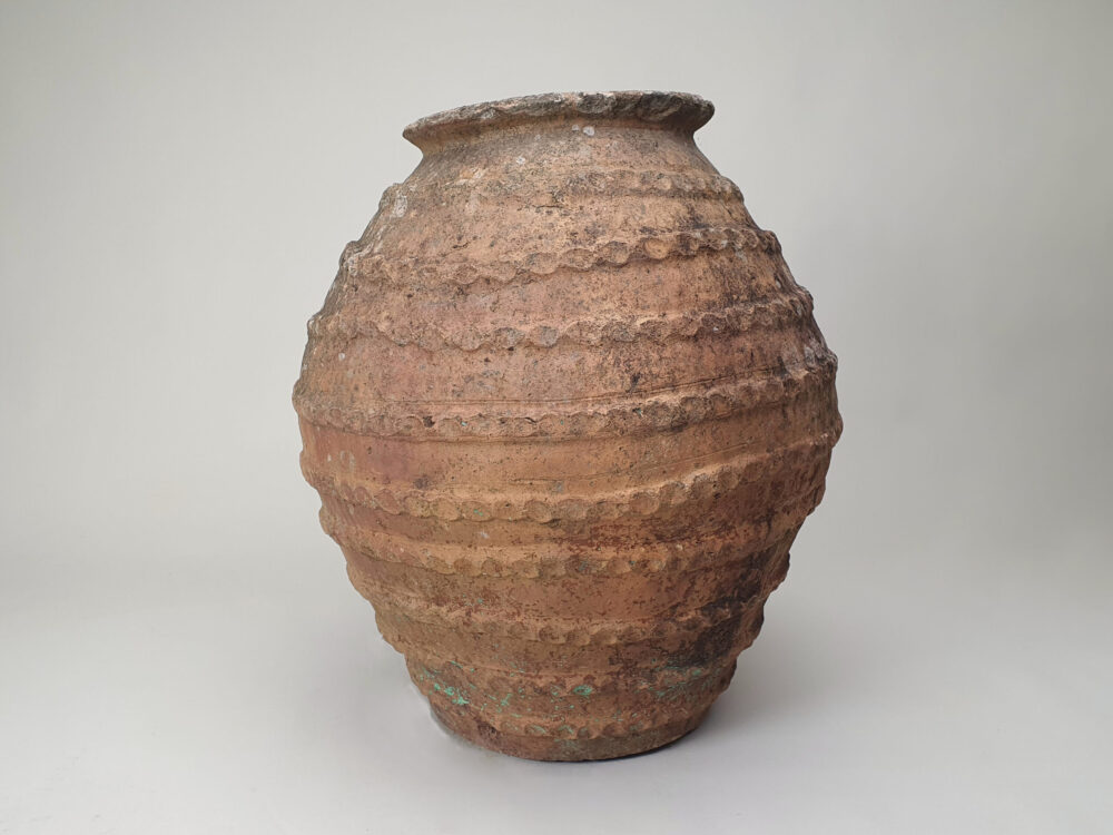 Large French rustic 18th century antique Terracotta Pot