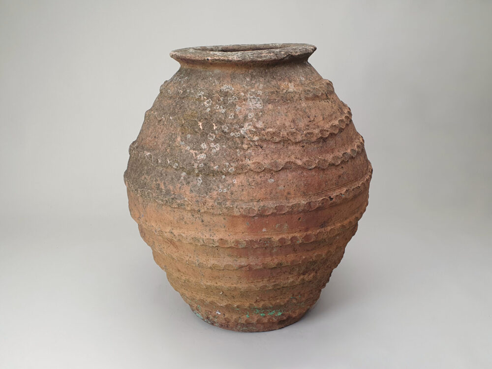 Large French rustic 18th century antique Terracotta Pot