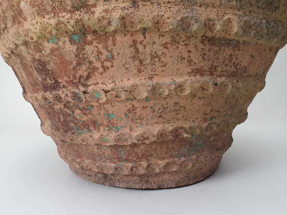Large French rustic 18th century antique Terracotta Pot