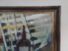 Large mid century oil painting showing an Kitchen inspired Still Life