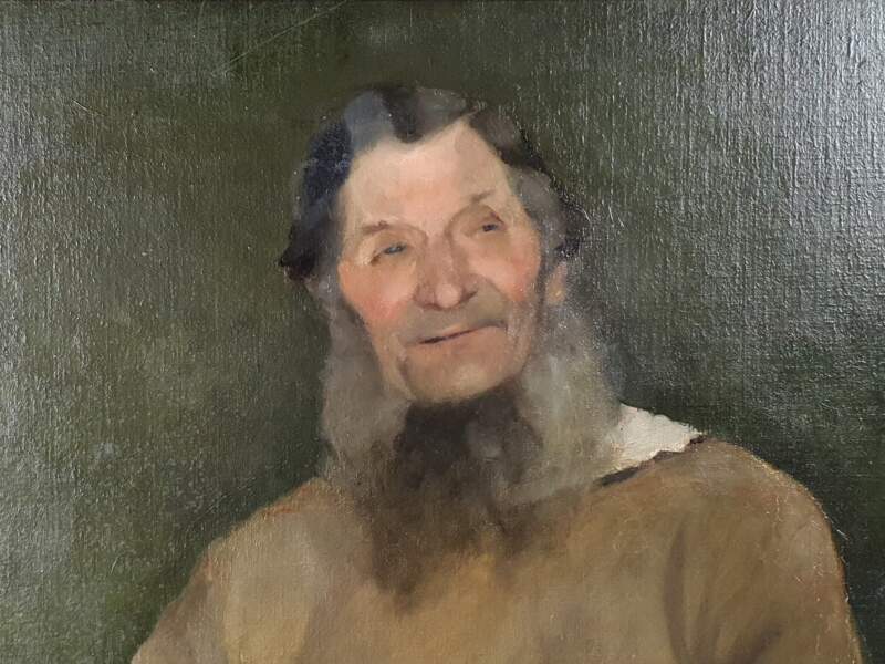 Large striking Swedish portrait of a Sailor