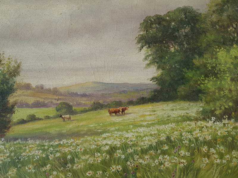 Oil Painting English Country Scene