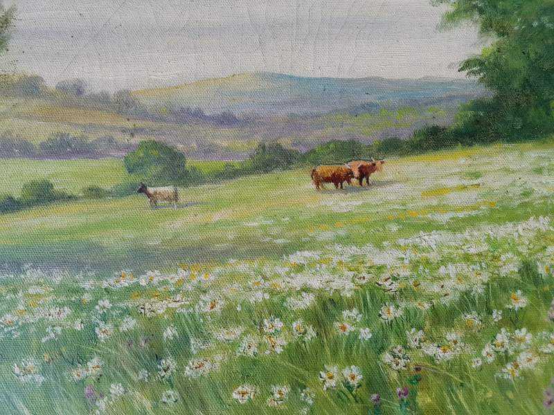 Oil Painting English Country Scene