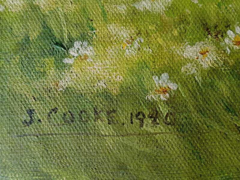 Oil Painting English Country Scene