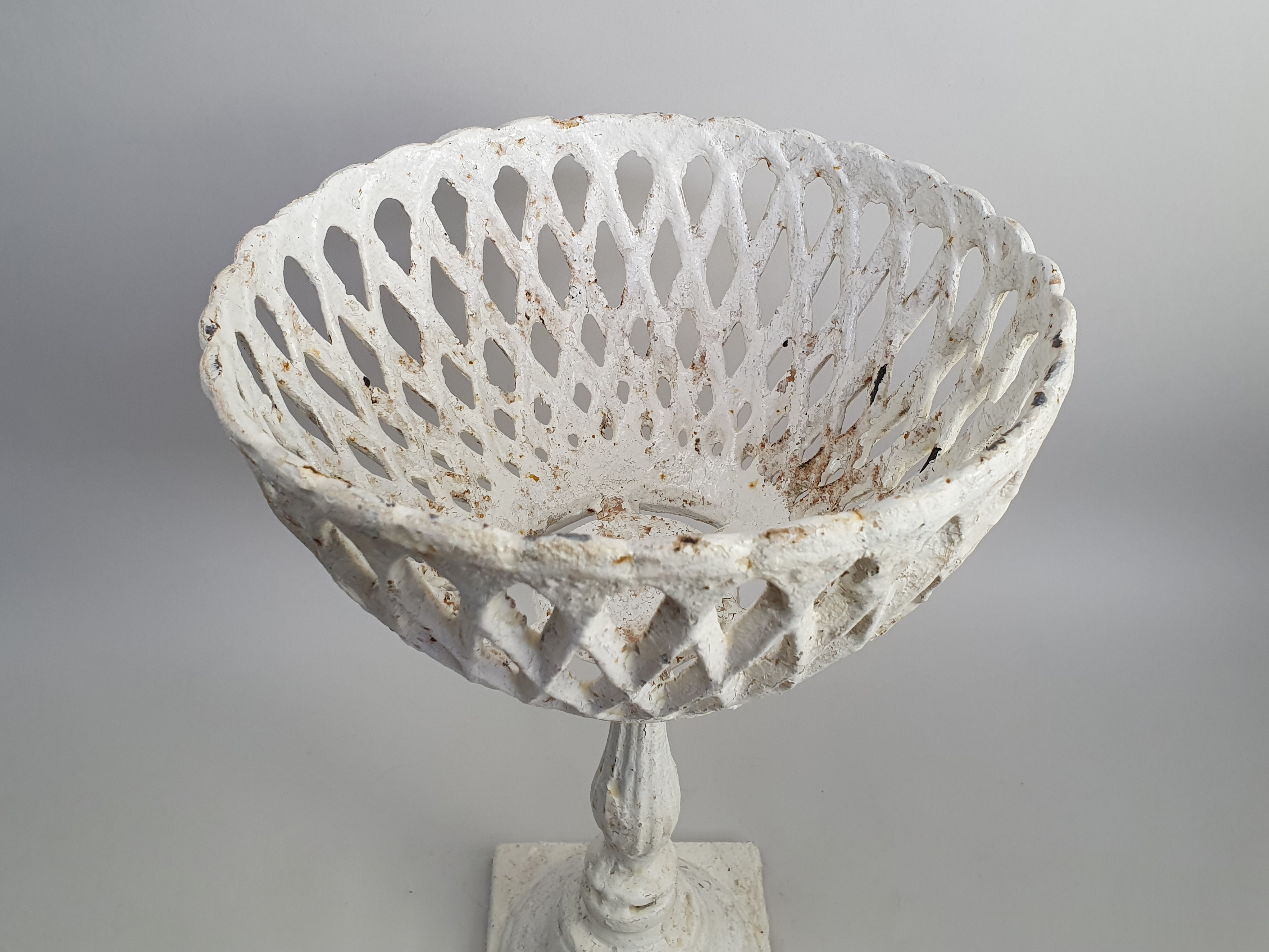 antique garden urns inside