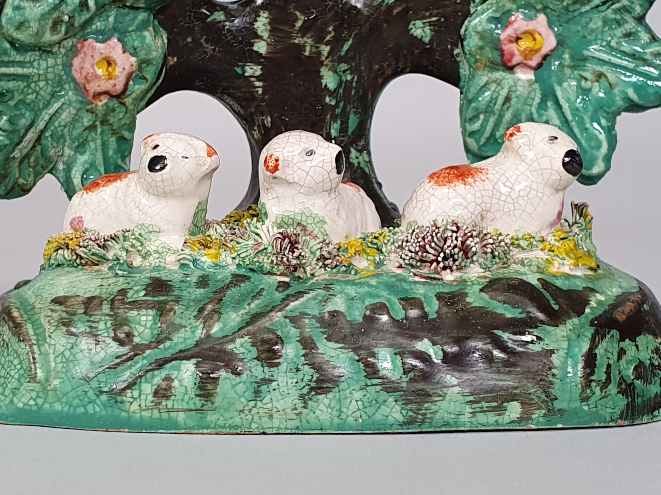 Staffordshire Lambs reverse