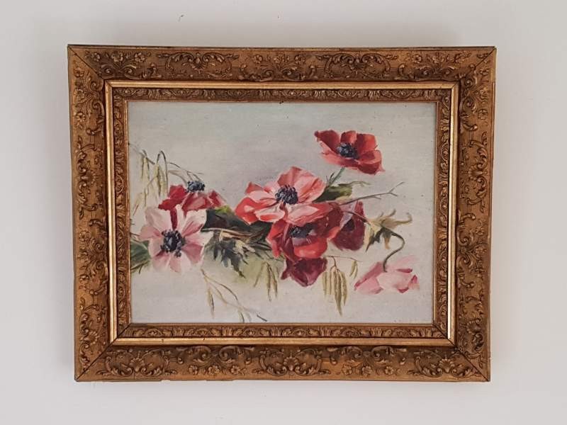 Pair of Floral Still Lifes