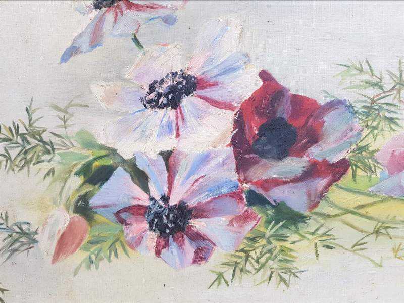 Pair of Floral Still Lifes