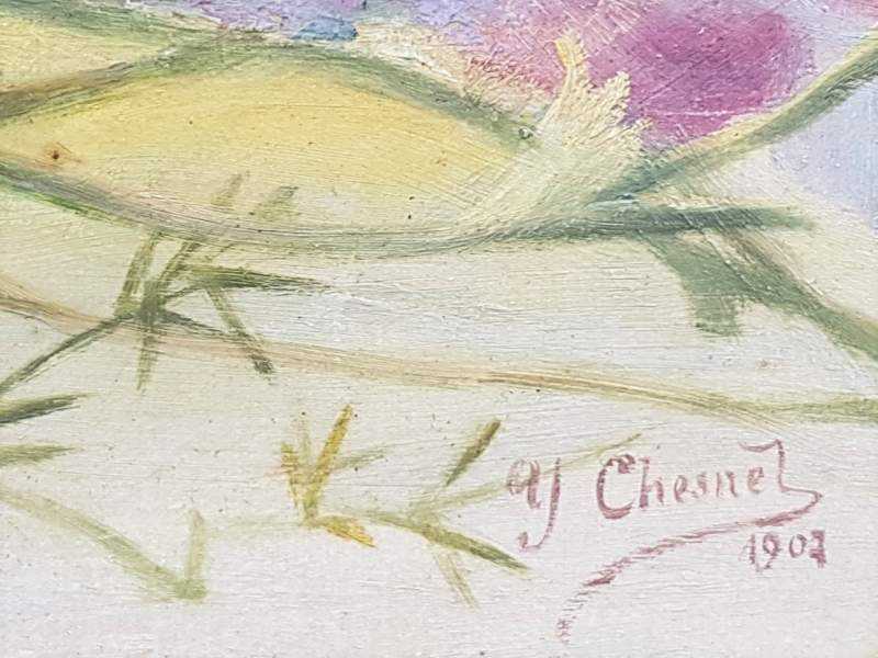 Pair of Floral Still Lifes